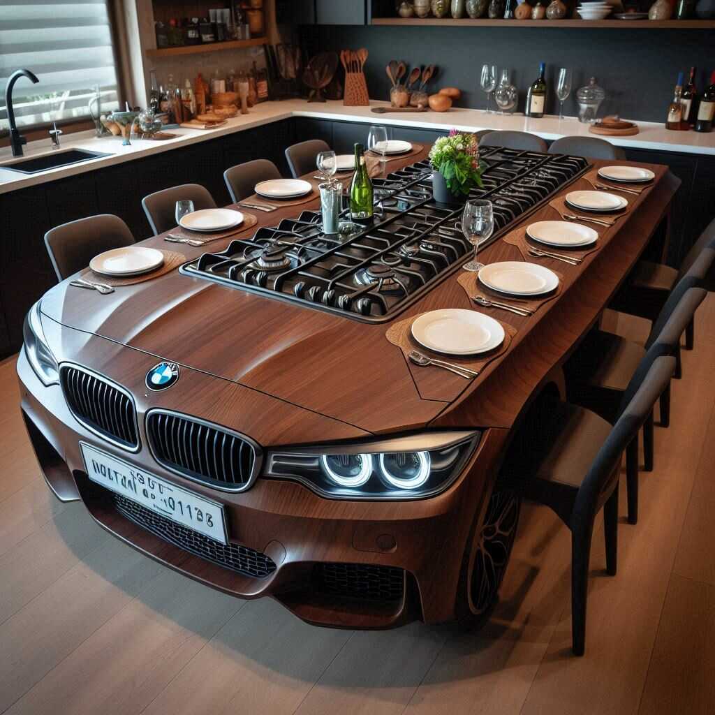 Information about the famous person Elevate Your Dining Experience with a BMW Car Shaped Dining Table: Luxury Meets Function