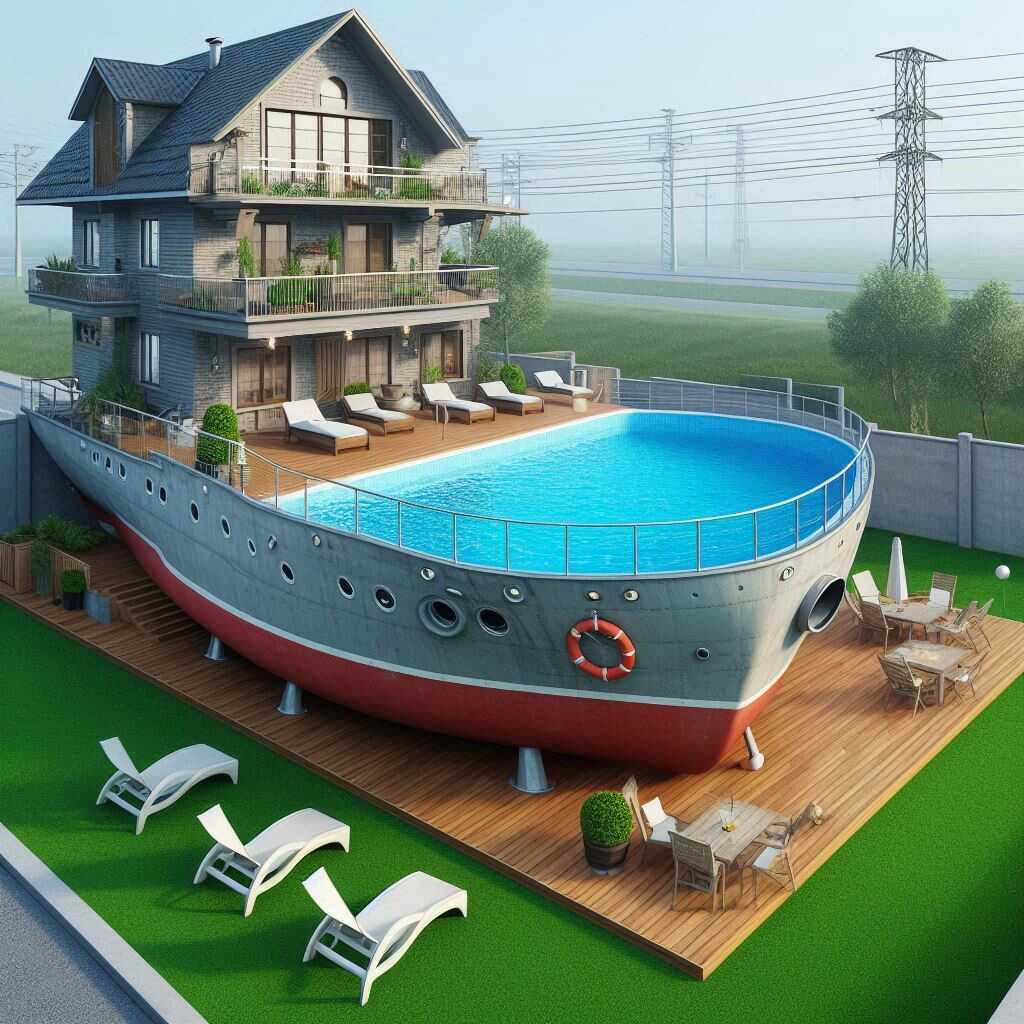 Information about the famous person Make a Splash with a Ship-Shaped Swimming Pool: Nautical Fun for Your Backyard