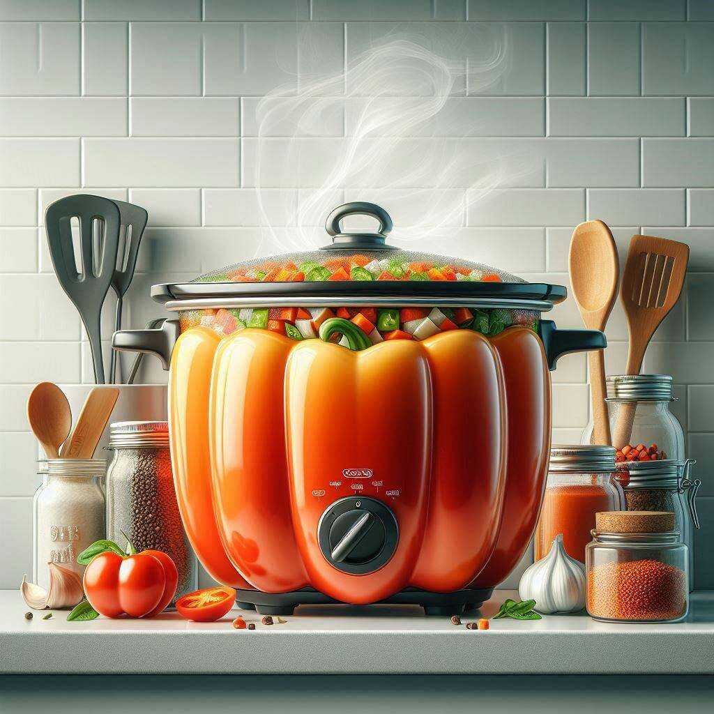 Information about the famous person Add uniqueness to your kitchen with this bell pepper-shaped slow cooker: Fun and functional design
