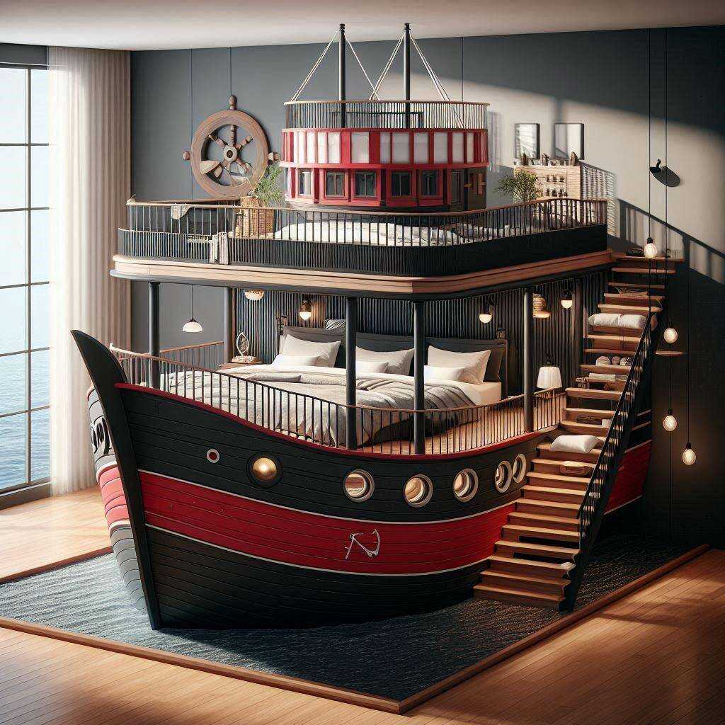 Information about the famous person Transform Your Child's Room with a Boat Shaped Bunk Bed: Adventure and Fun Combined