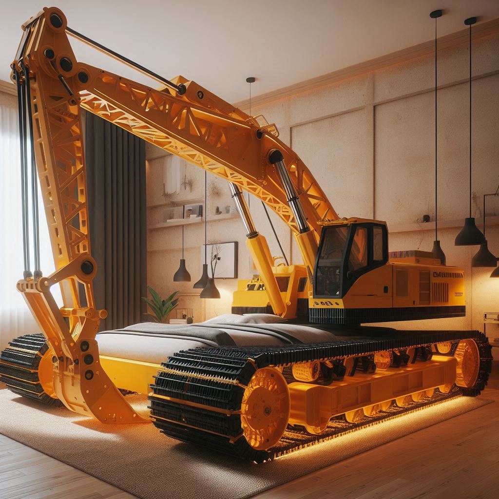 Information about the famous person Transform Your Child's Room with Heavy Equipment Kids Beds: Fun and Functional Design