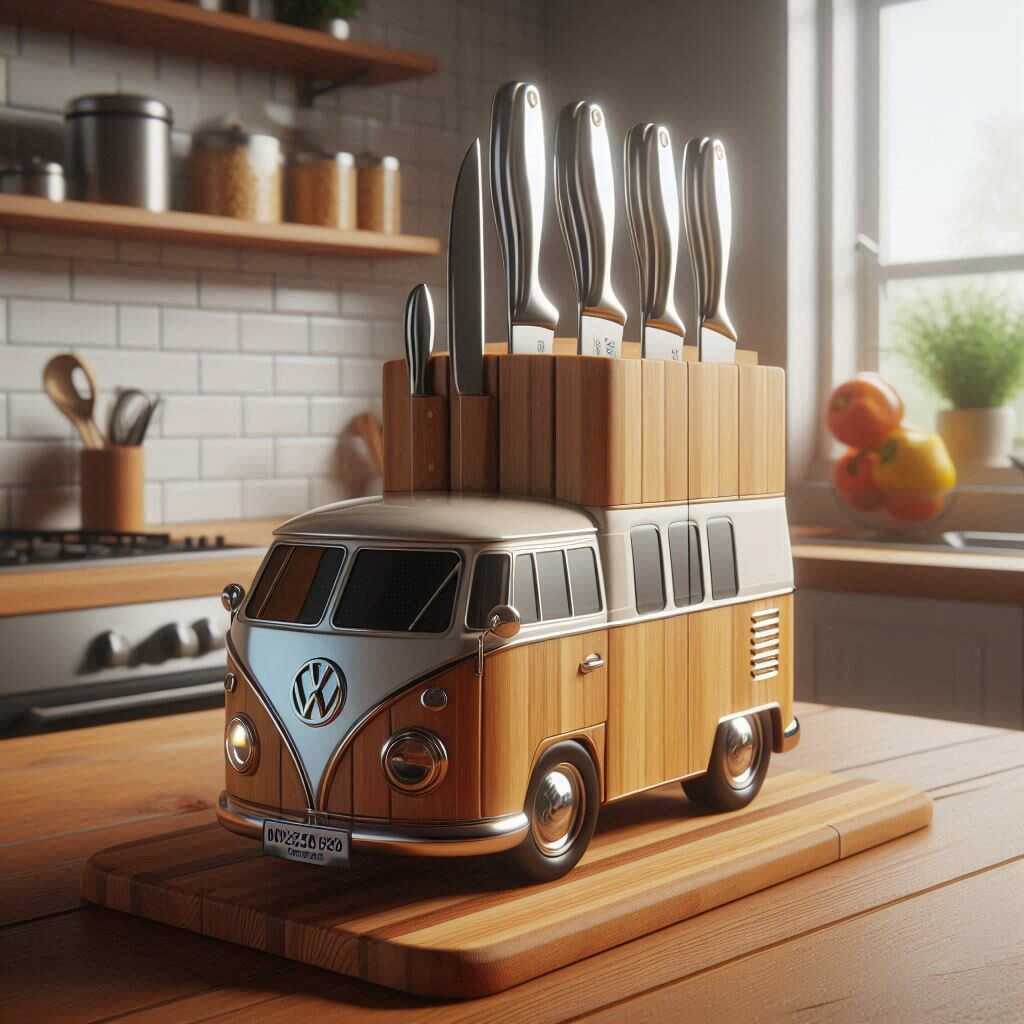 Information about the famous person Organize Your Kitchen with a Stylish VW Bus Knife Tray: Combining Functionality and Nostalgia