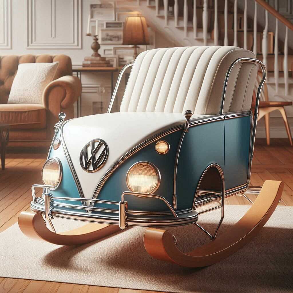 Information about the famous person Add Retro Charm to Your Space with a VW Rocking Chair: Stylish and Comfortable Seating