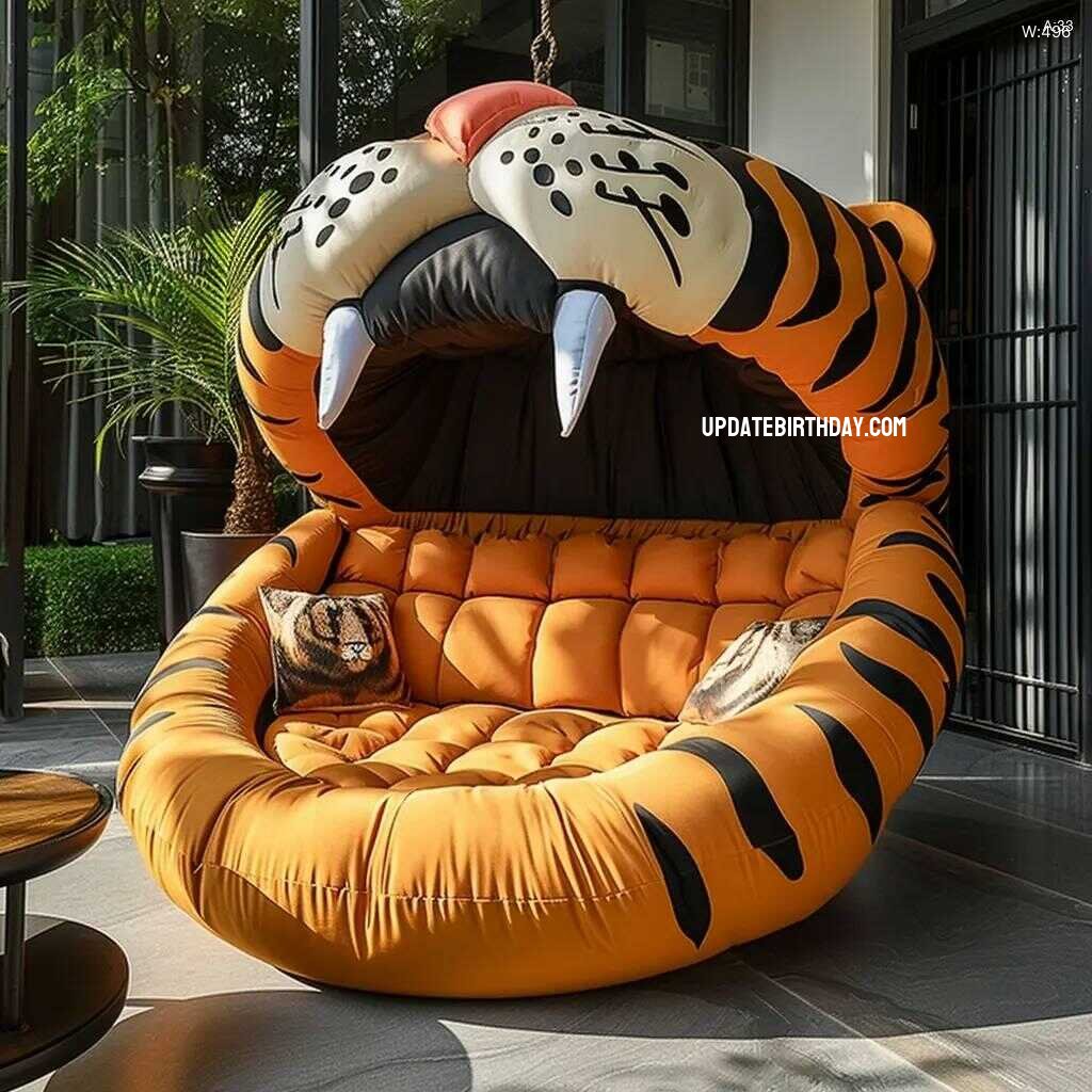 Information about the famous person Elevate Your Outdoor Relaxation with Animal Hanging Porch Loungers: Comfort and Style for Every Nature Lover