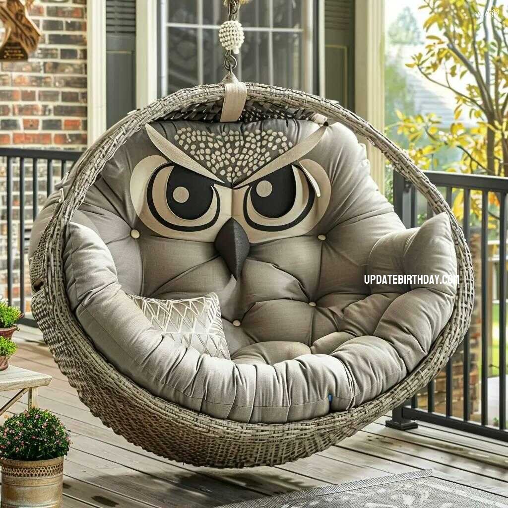 Information about the famous person Elevate Your Outdoor Relaxation with Animal Hanging Porch Loungers: Comfort and Style for Every Nature Lover