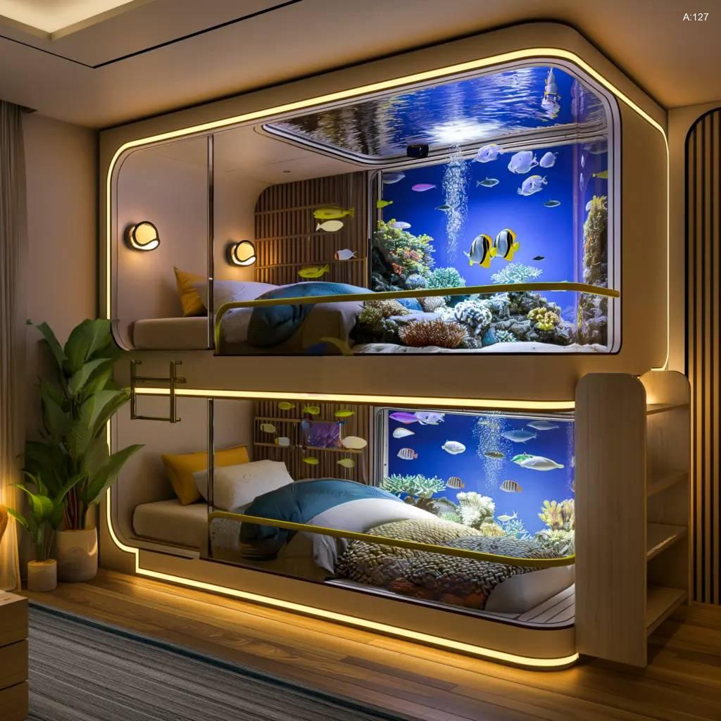 Information about the famous person Enjoy the comfort of an aquarium bed: The ultimate sleeping experience