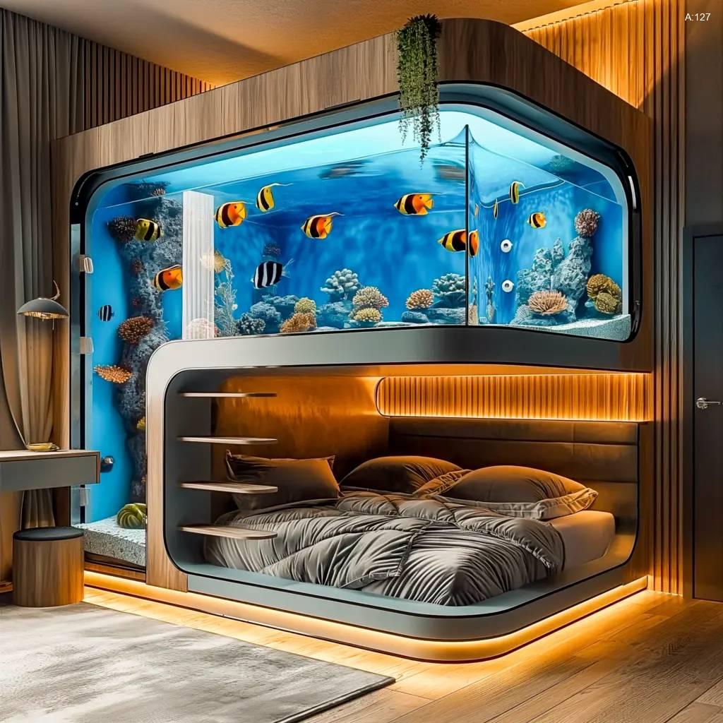 Information about the famous person Enjoy the comfort of an aquarium bed: The ultimate sleeping experience