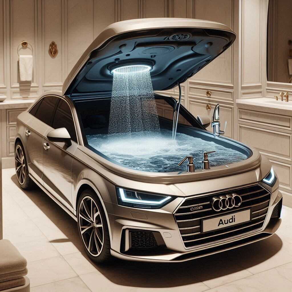 Information about the famous person Luxurious Bathing Experience with an Audi Car Shaped Bathtub: Sophistication Meets Relaxation