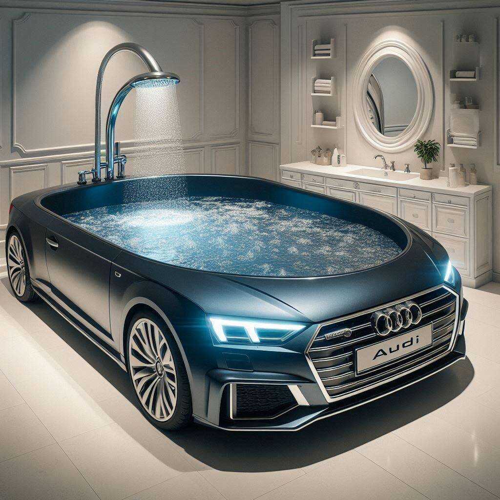 Information about the famous person Luxurious Bathing Experience with an Audi Car Shaped Bathtub: Sophistication Meets Relaxation