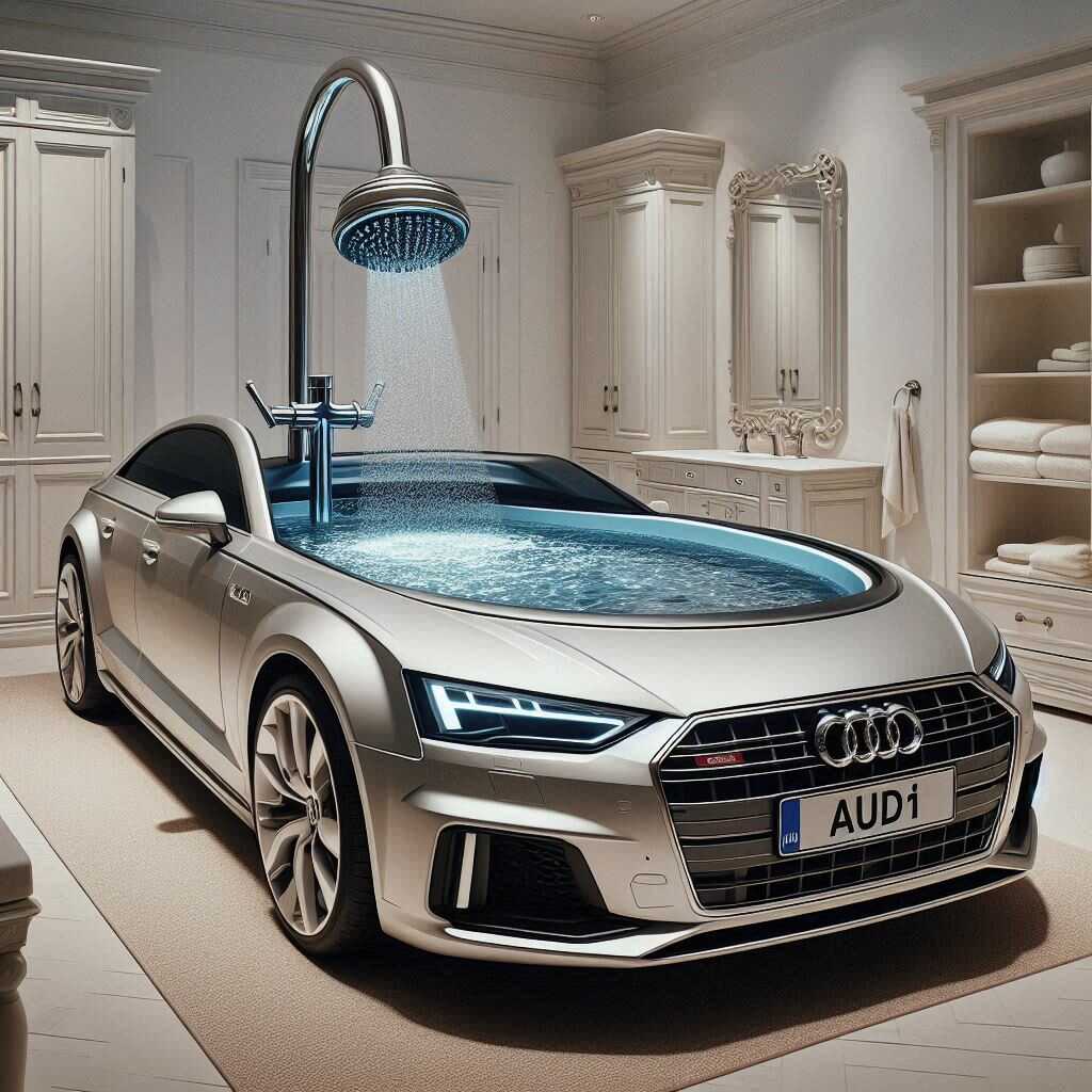 Information about the famous person Luxurious Bathing Experience with an Audi Car Shaped Bathtub: Sophistication Meets Relaxation