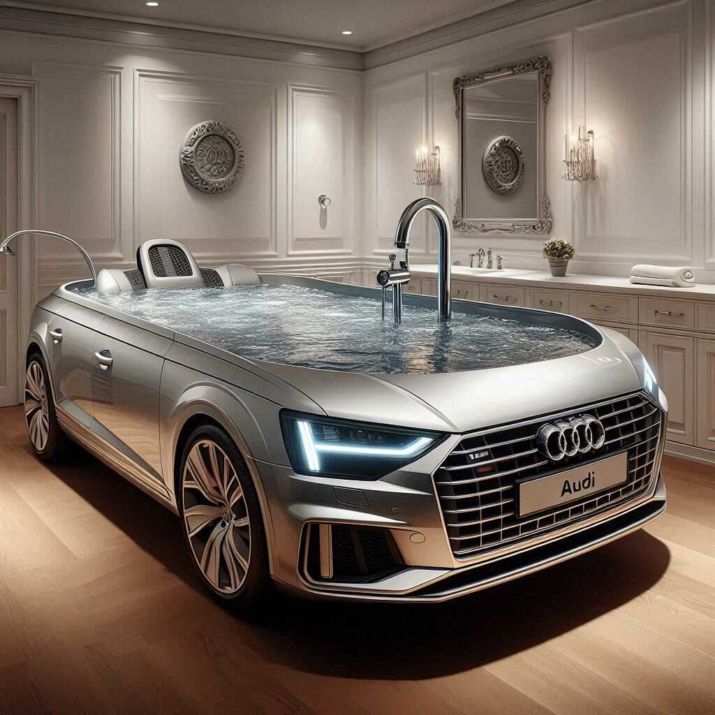 Information about the famous person Luxurious Bathing Experience with an Audi Car Shaped Bathtub: Sophistication Meets Relaxation