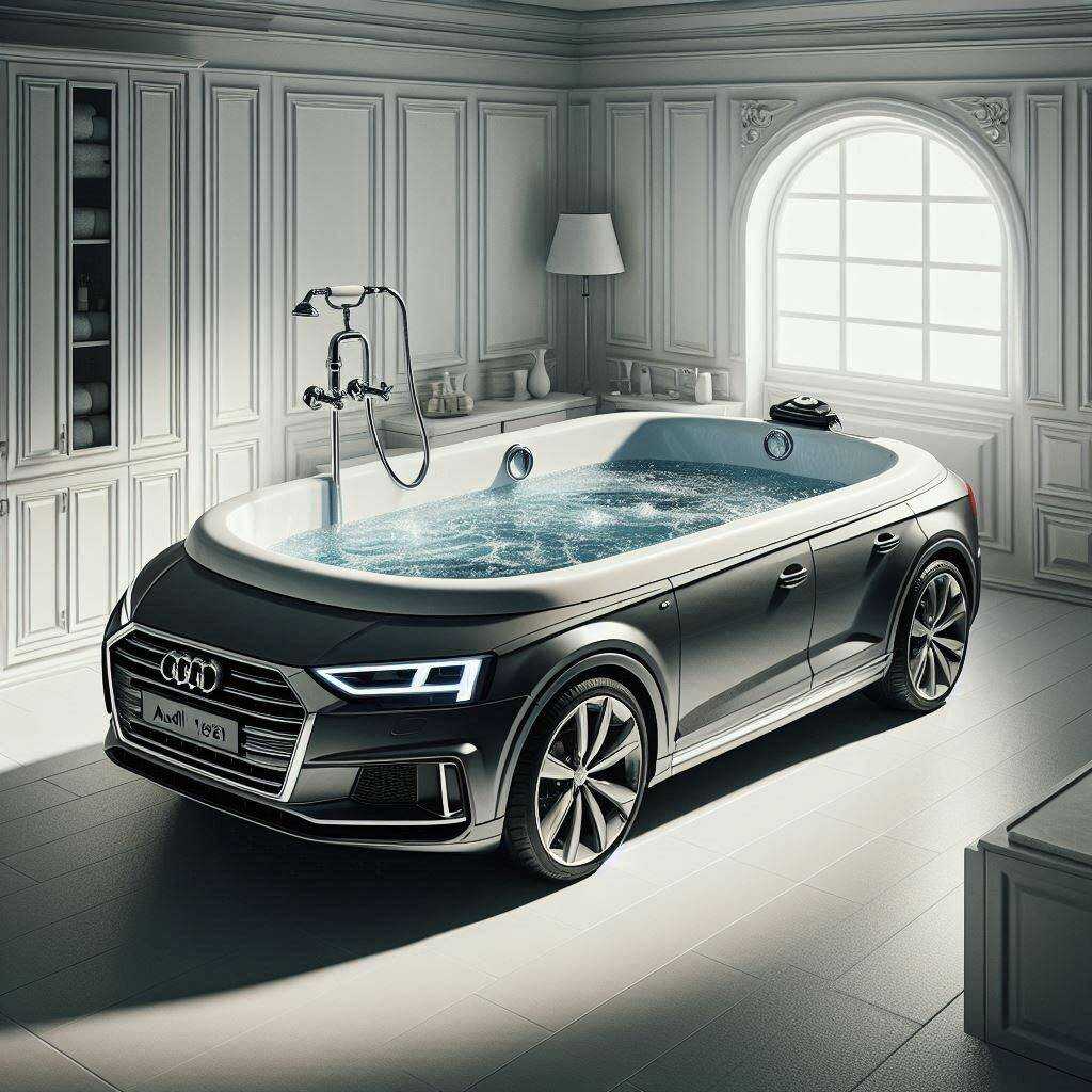 Information about the famous person Luxurious Bathing Experience with an Audi Car Shaped Bathtub: Sophistication Meets Relaxation