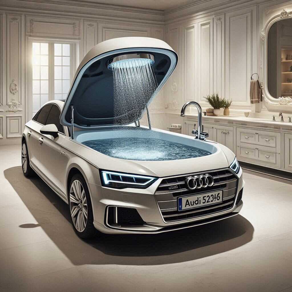 Information about the famous person Luxurious Bathing Experience with an Audi Car Shaped Bathtub: Sophistication Meets Relaxation