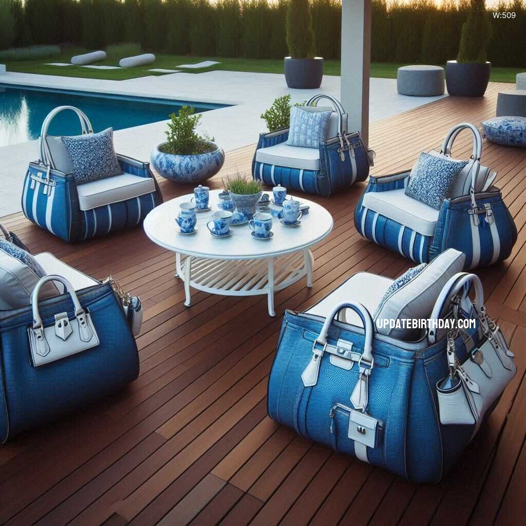 Information about the famous person Bag Shaped Patio Set: Elevate Your Outdoor Space with Unique and Stylish Furniture