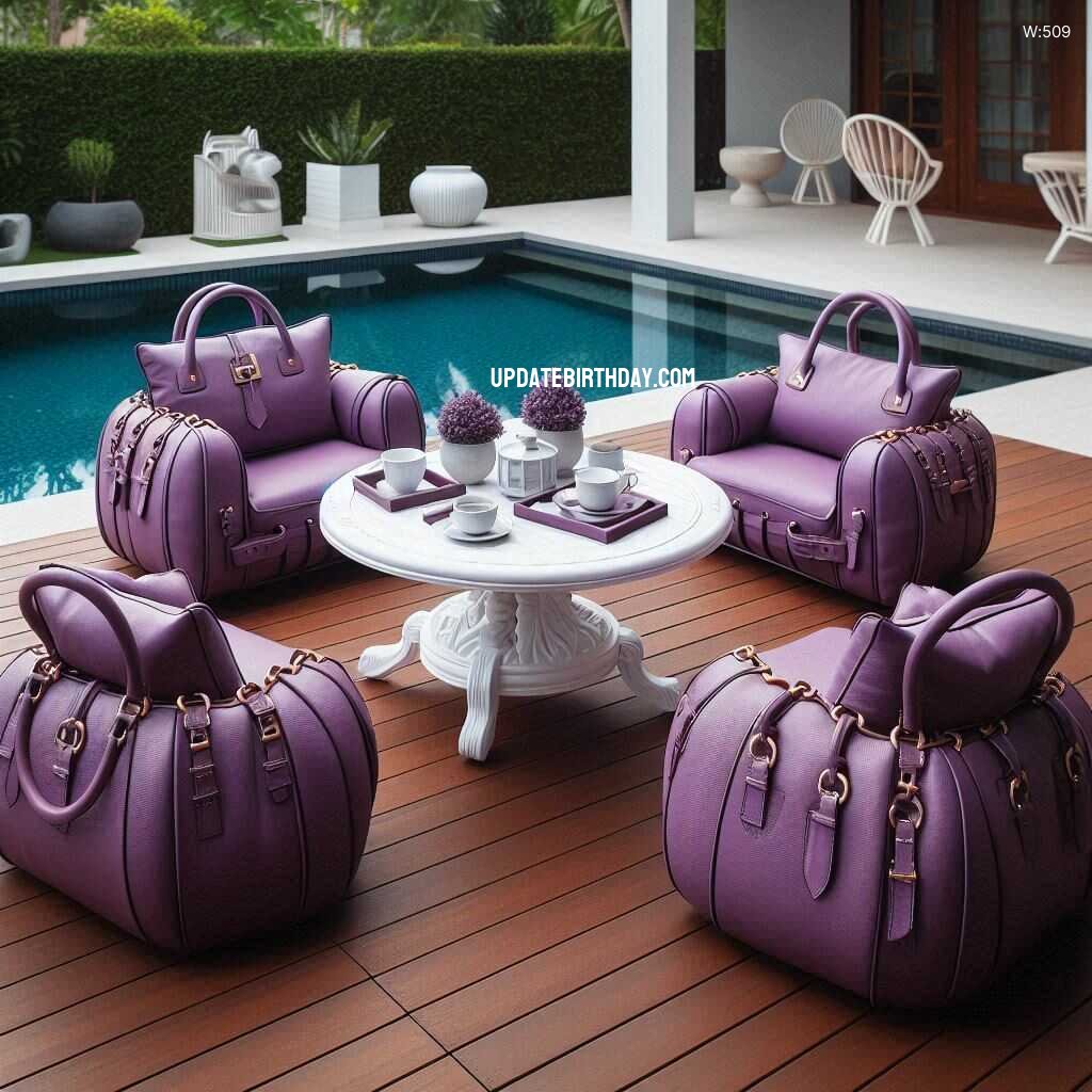 Information about the famous person Bag Shaped Patio Set: Elevate Your Outdoor Space with Unique and Stylish Furniture