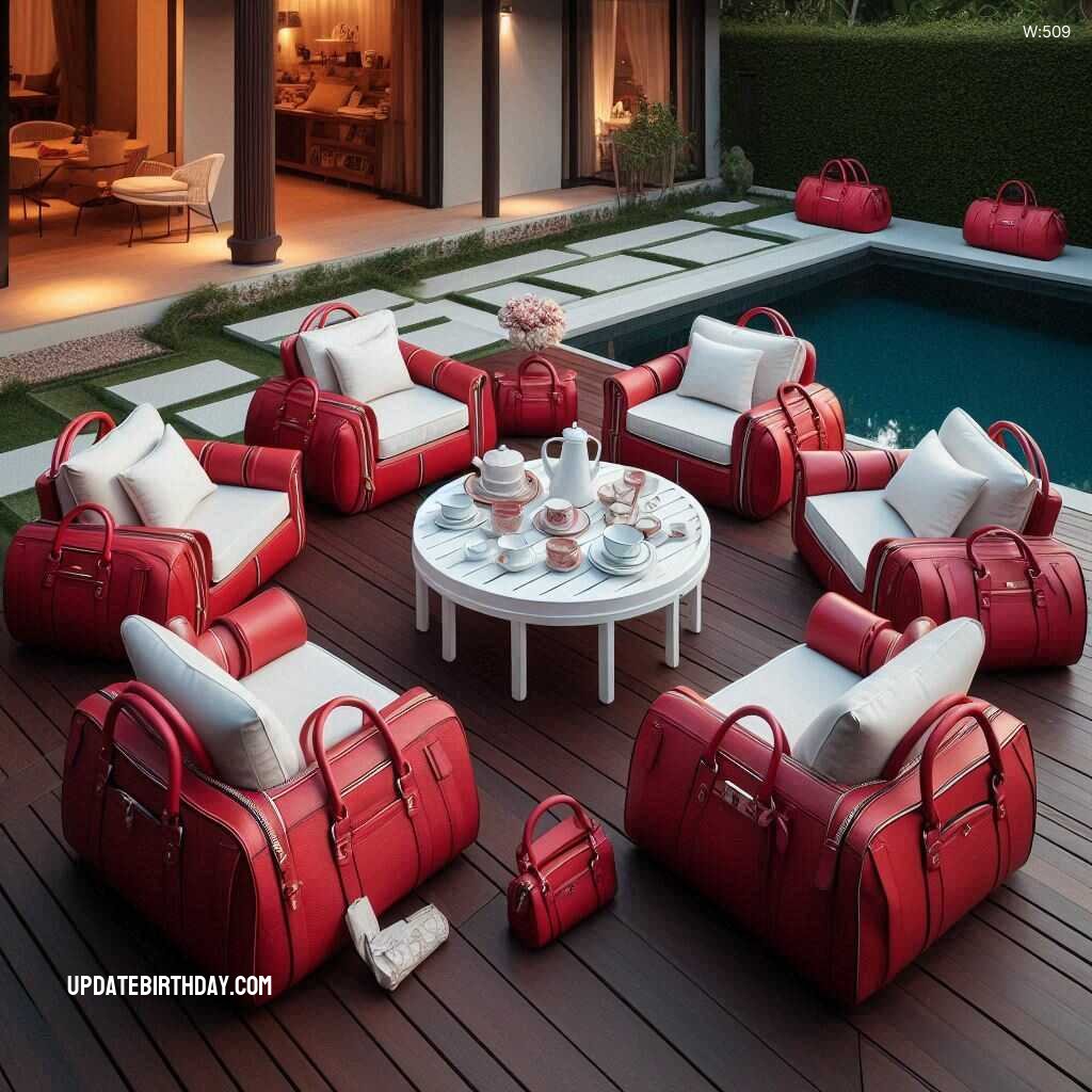 Information about the famous person Bag Shaped Patio Set: Elevate Your Outdoor Space with Unique and Stylish Furniture