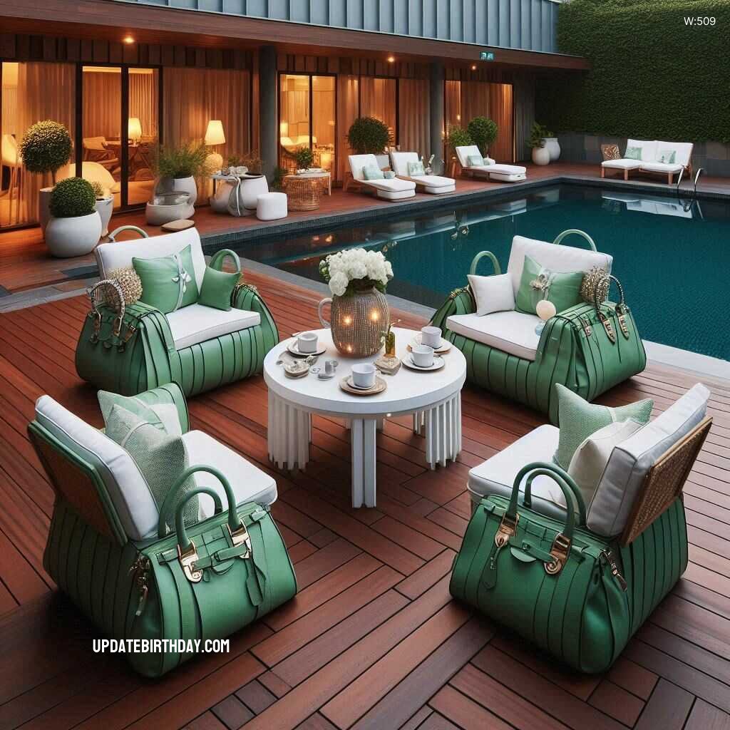 Information about the famous person Bag Shaped Patio Set: Elevate Your Outdoor Space with Unique and Stylish Furniture