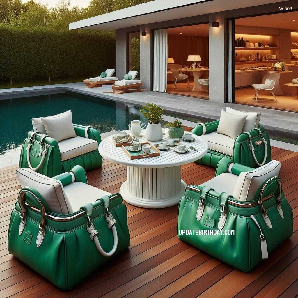 Information about the famous person Bag Shaped Patio Set: Elevate Your Outdoor Space with Unique and Stylish Furniture