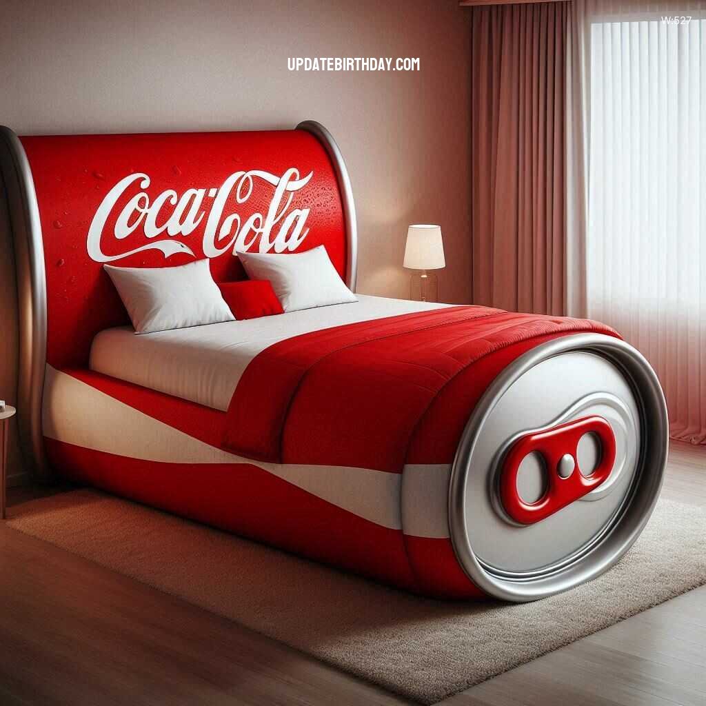 Information about the famous person Relax in Style with a Coca-Cola Inspired Bed: A Unique Addition to Your Bedroom