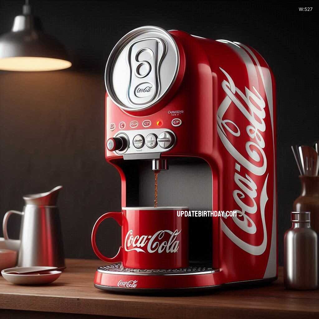 Information about the famous person Make Coffee in Style: Coca-Cola Coffee Maker for Refreshing Mornings