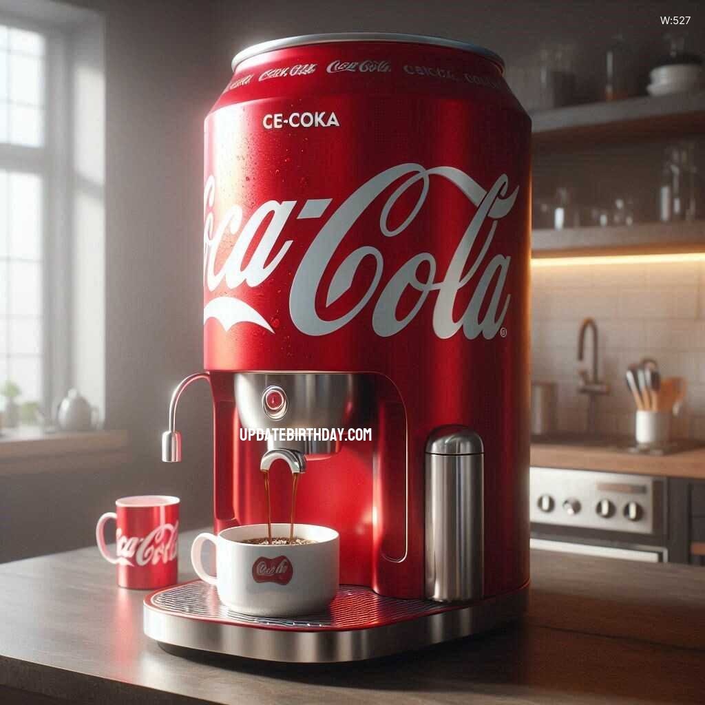 Information about the famous person Make Coffee in Style: Coca-Cola Coffee Maker for Refreshing Mornings