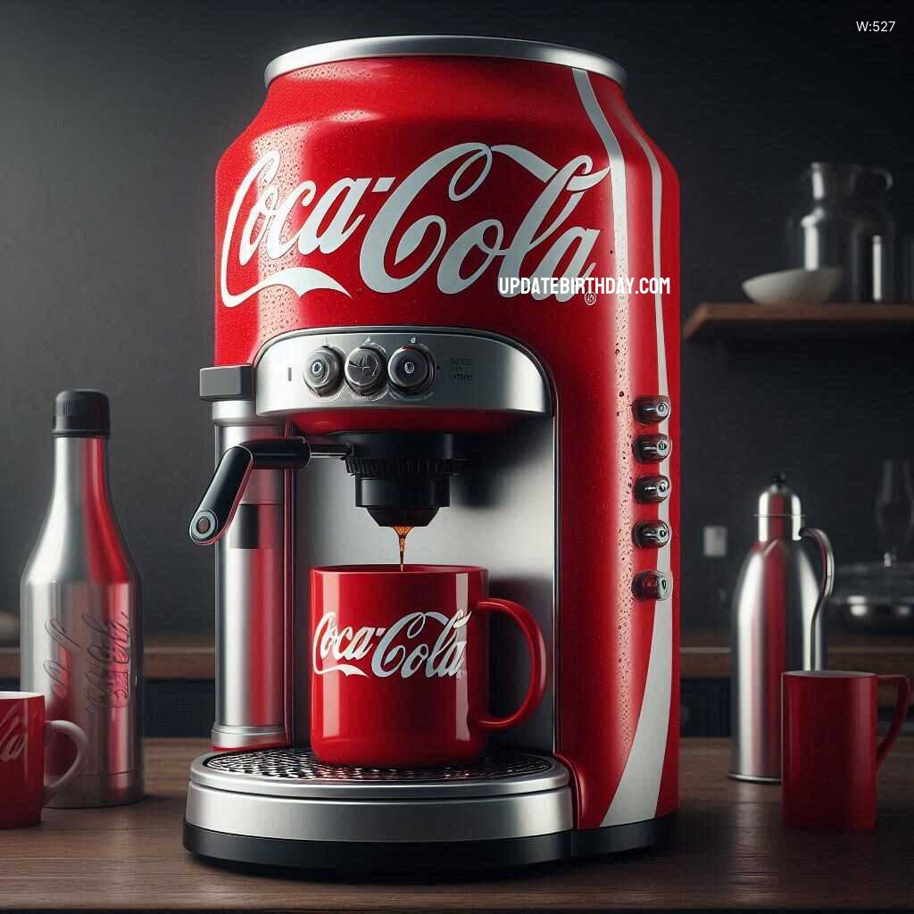 Information about the famous person Make Coffee in Style: Coca-Cola Coffee Maker for Refreshing Mornings