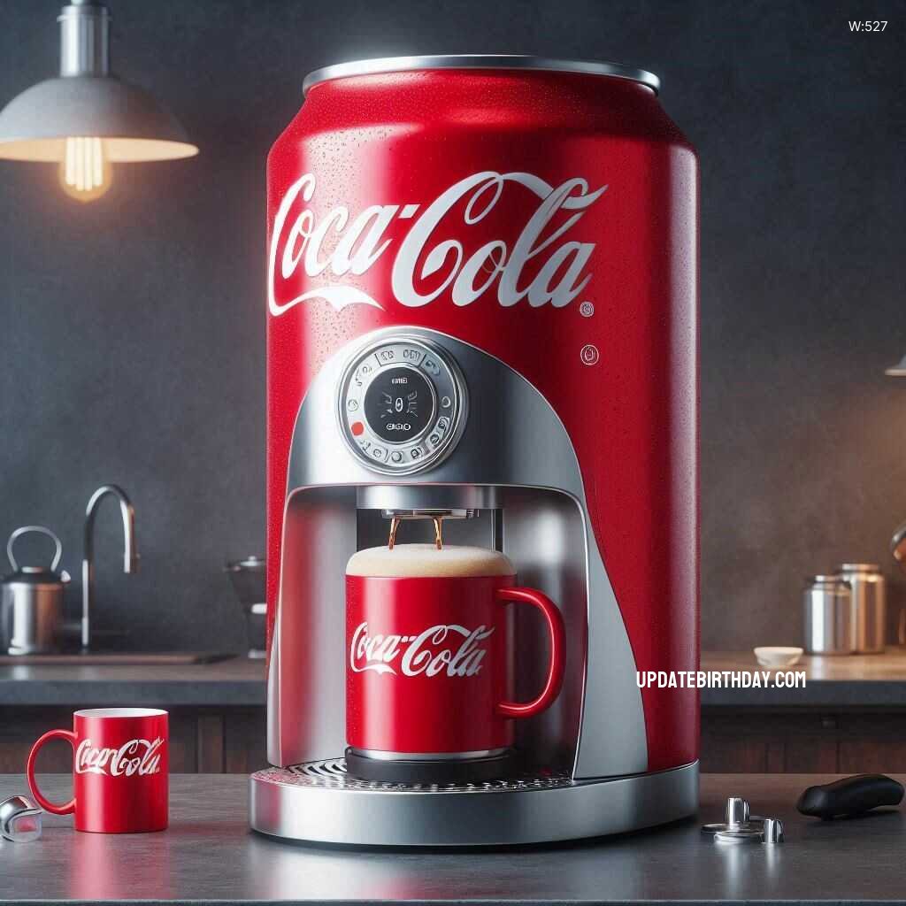 Information about the famous person Make Coffee in Style: Coca-Cola Coffee Maker for Refreshing Mornings