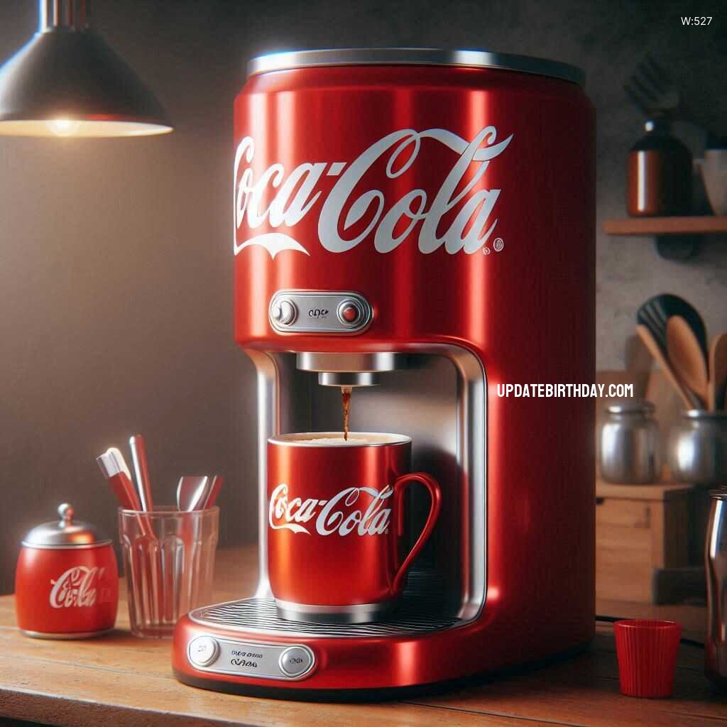 Information about the famous person Make Coffee in Style: Coca-Cola Coffee Maker for Refreshing Mornings