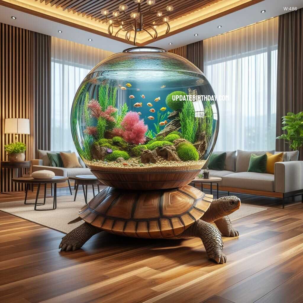 Information about the famous person Experience Unique Aquascaping with a Turtle-Shaped Fish Tank: A Fusion of Art and Natur