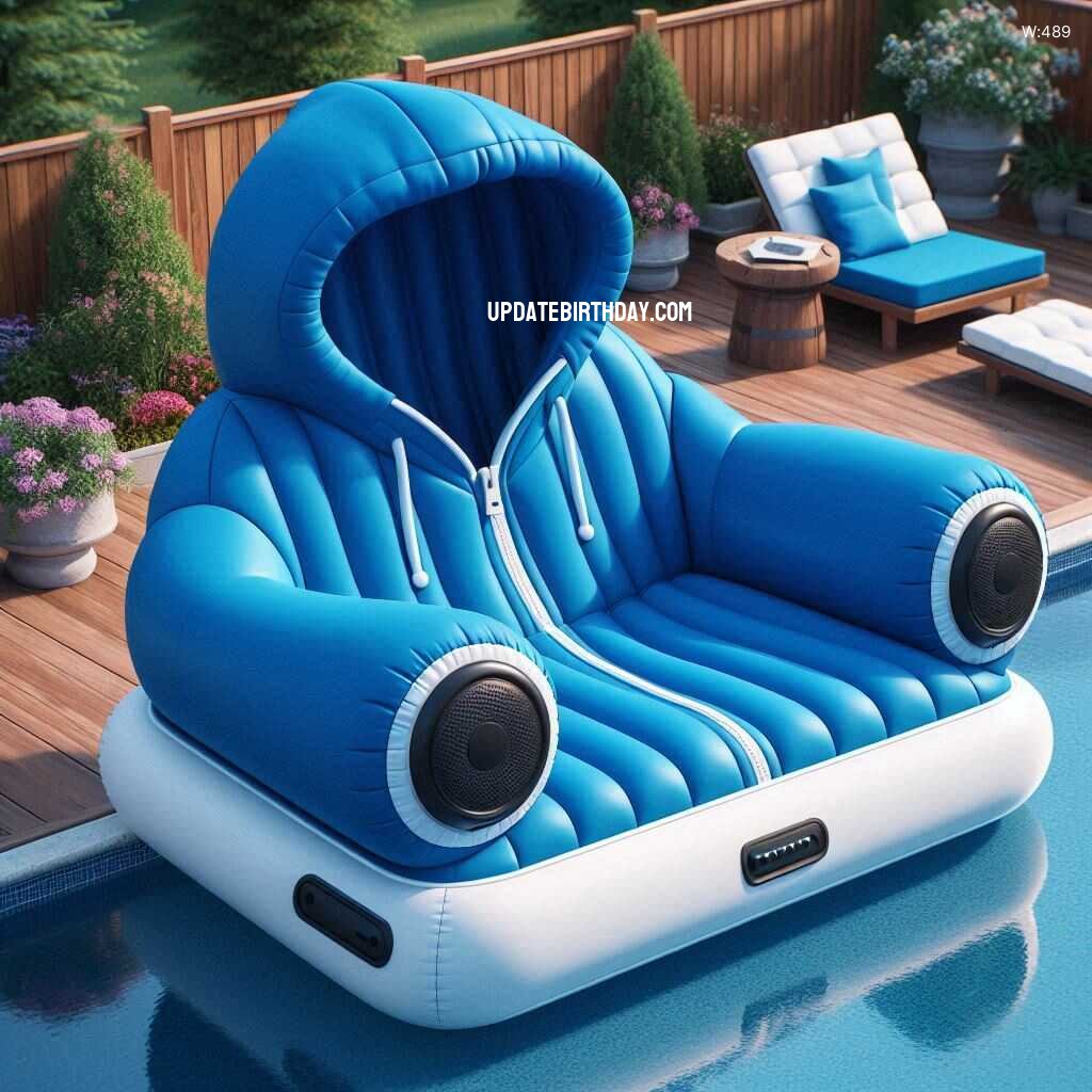 Information about the famous person Relax in Style with a Hoodie Shaped Inflatable Float: Unique Comfort for Water Fun