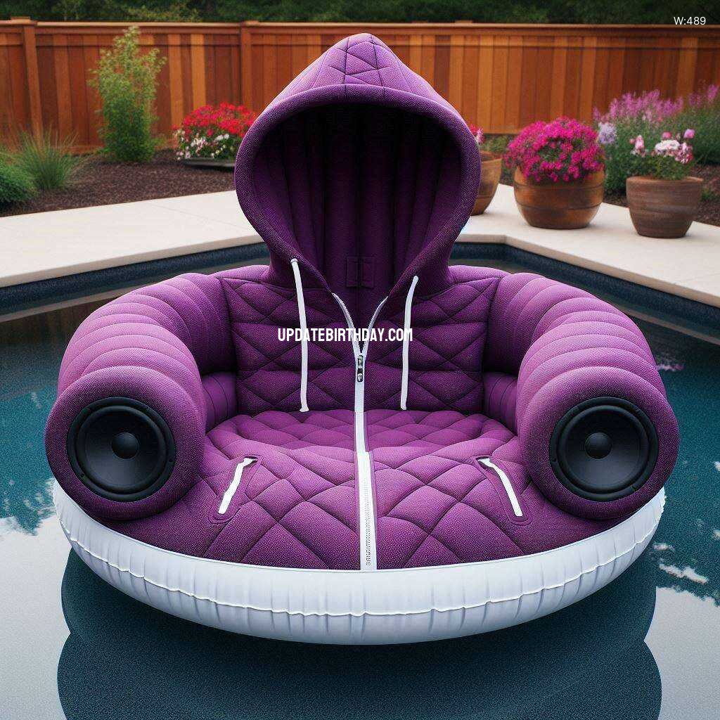 Information about the famous person Relax in Style with a Hoodie Shaped Inflatable Float: Unique Comfort for Water Fun