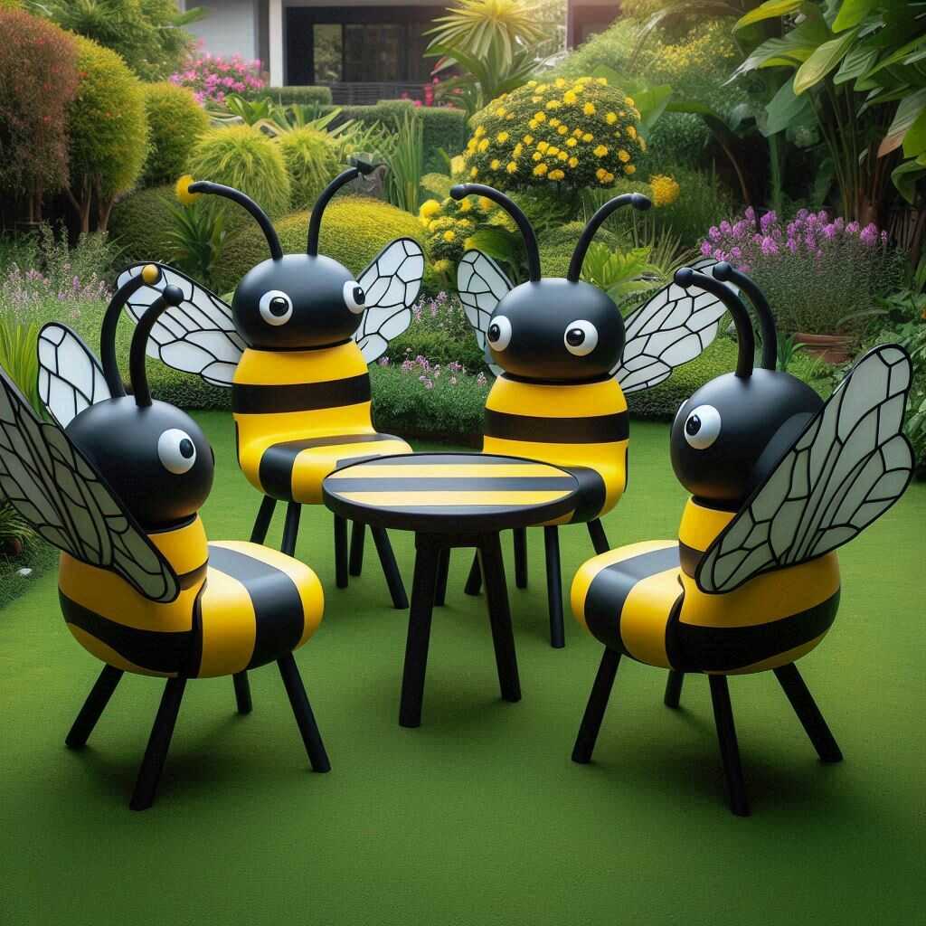 Information about the famous person Transform Your Outdoor Space with an Insect Shaped Patio Set