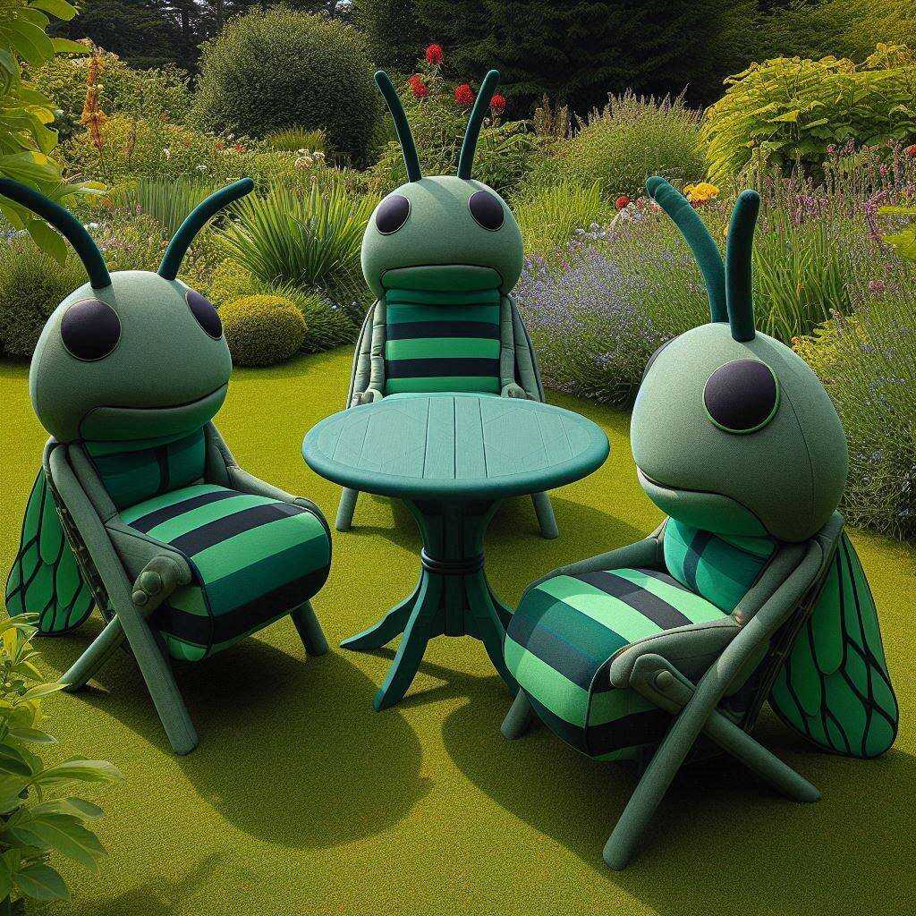 Information about the famous person Transform Your Outdoor Space with an Insect Shaped Patio Set