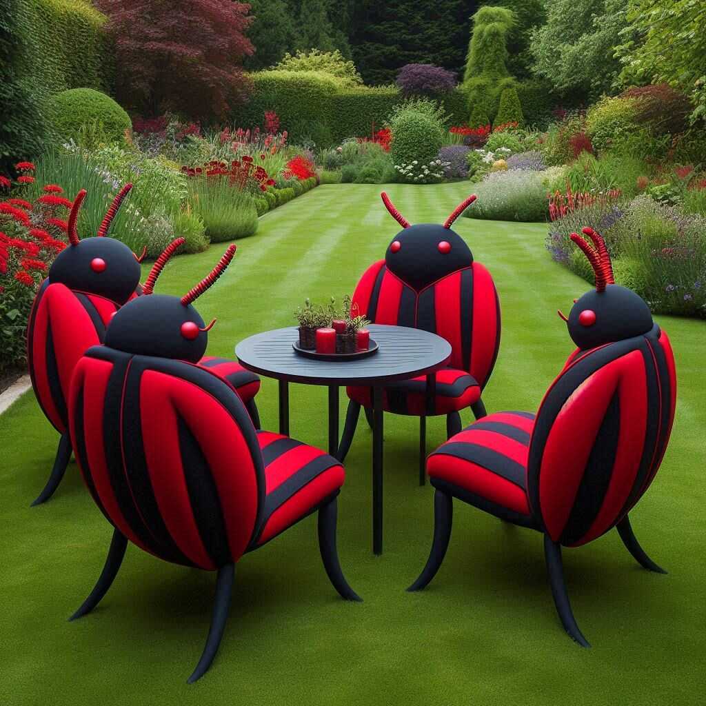 Information about the famous person Transform Your Outdoor Space with an Insect Shaped Patio Set