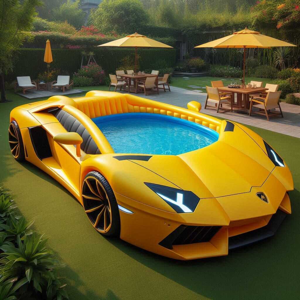 Information about the famous person Make a Splash with a Lamborghini Shaped Inflatable Swimming Pool: Luxury and Fun Combined for the Ultimate Backyard Experience