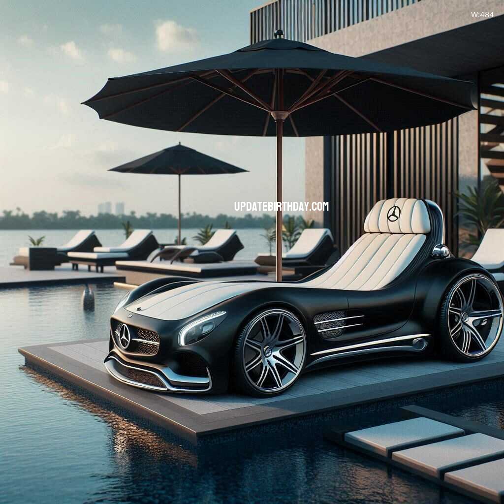 Information about the famous person Relax in Luxury with a Mercedes-Benz Car-Shaped Resort Chair: A Blend of Comfort and Style