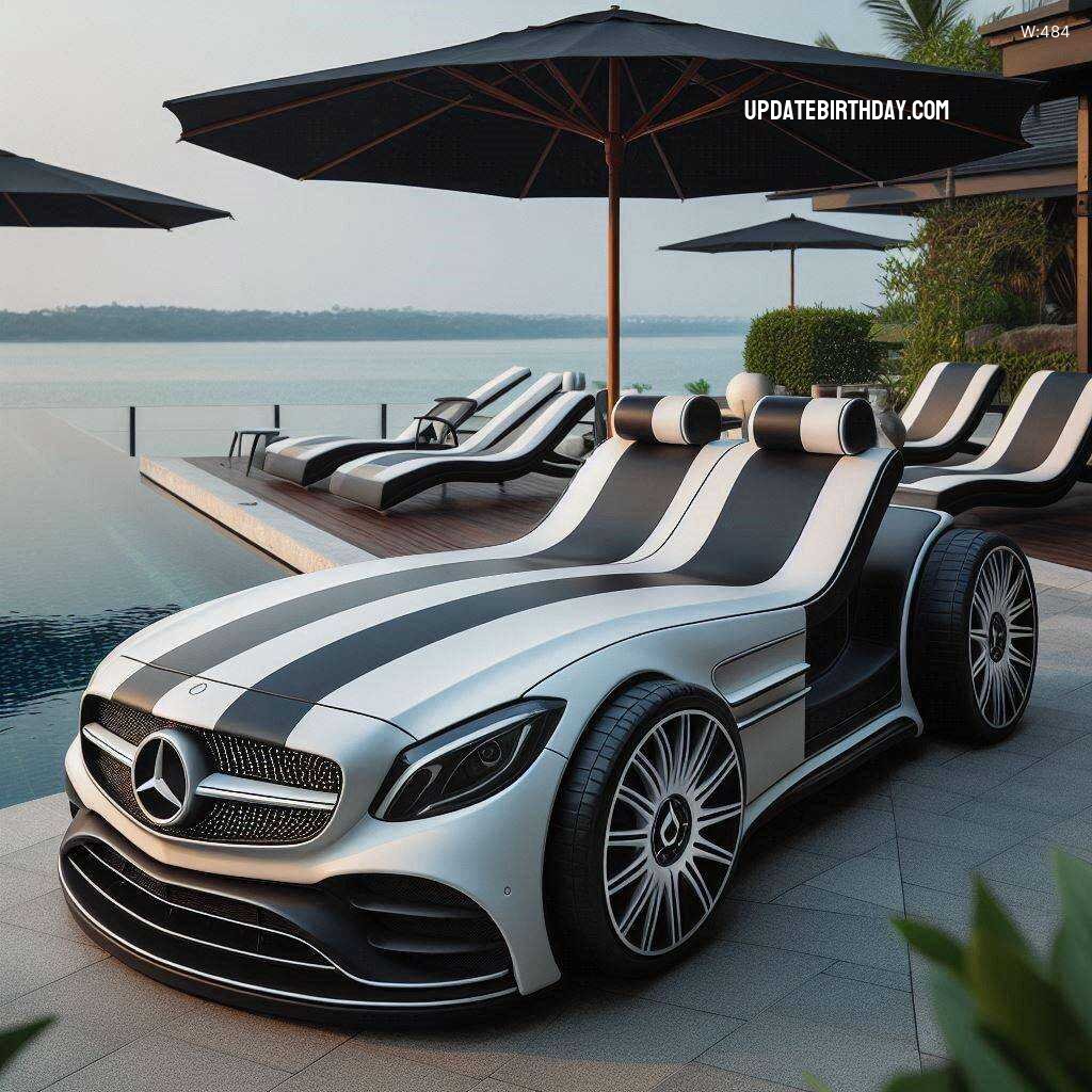 Information about the famous person Relax in Luxury with a Mercedes-Benz Car-Shaped Resort Chair: A Blend of Comfort and Style