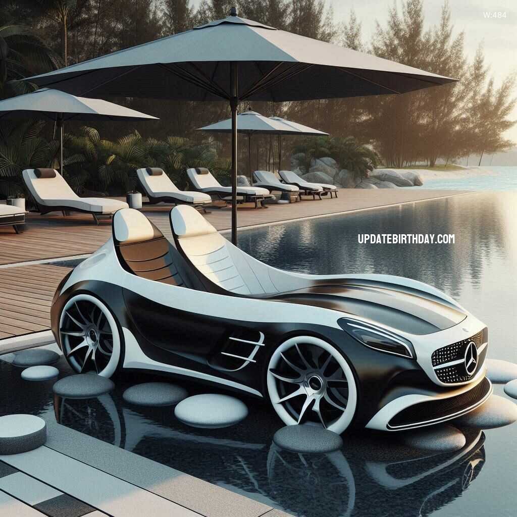 Information about the famous person Relax in Luxury with a Mercedes-Benz Car-Shaped Resort Chair: A Blend of Comfort and Style