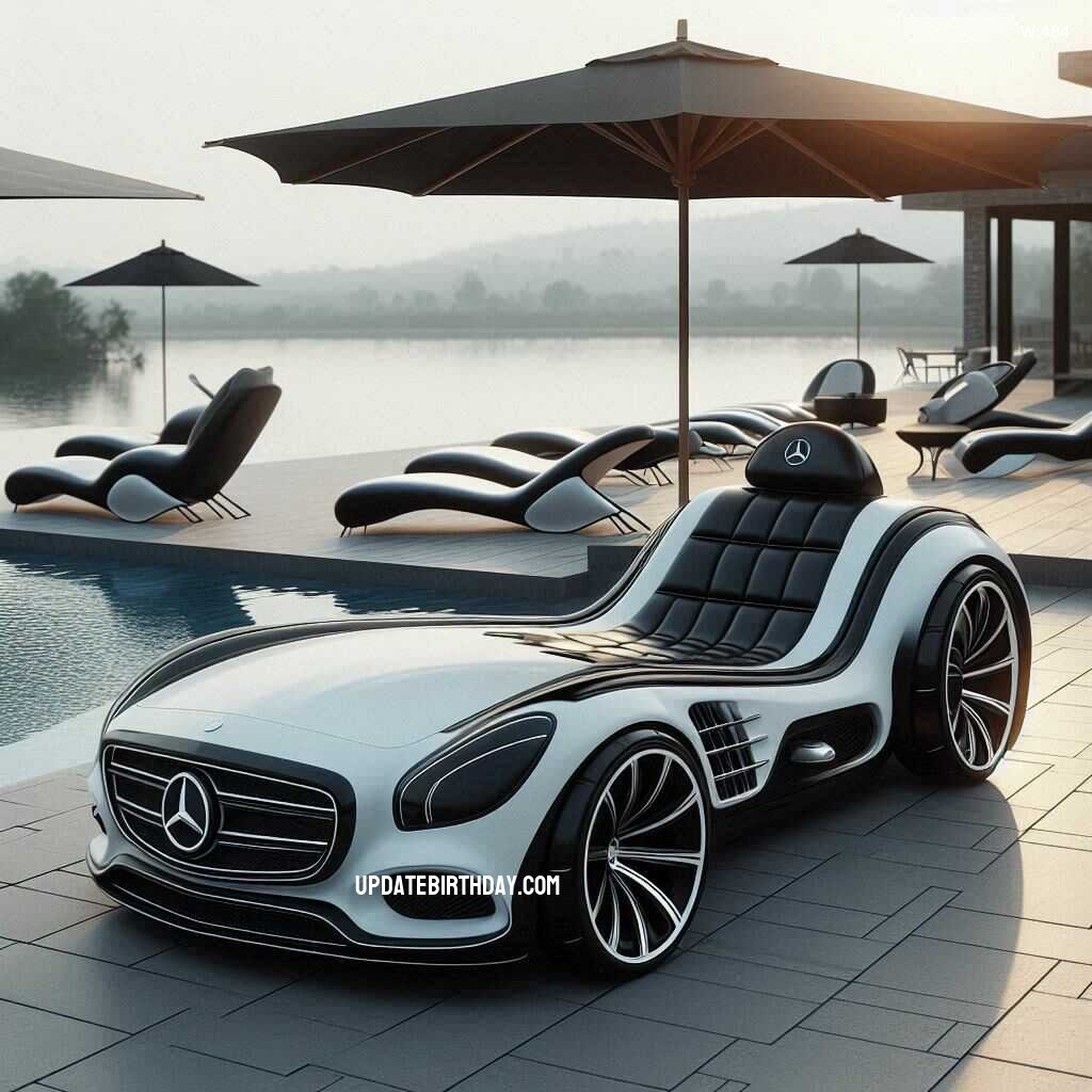 Information about the famous person Relax in Luxury with a Mercedes-Benz Car-Shaped Resort Chair: A Blend of Comfort and Style