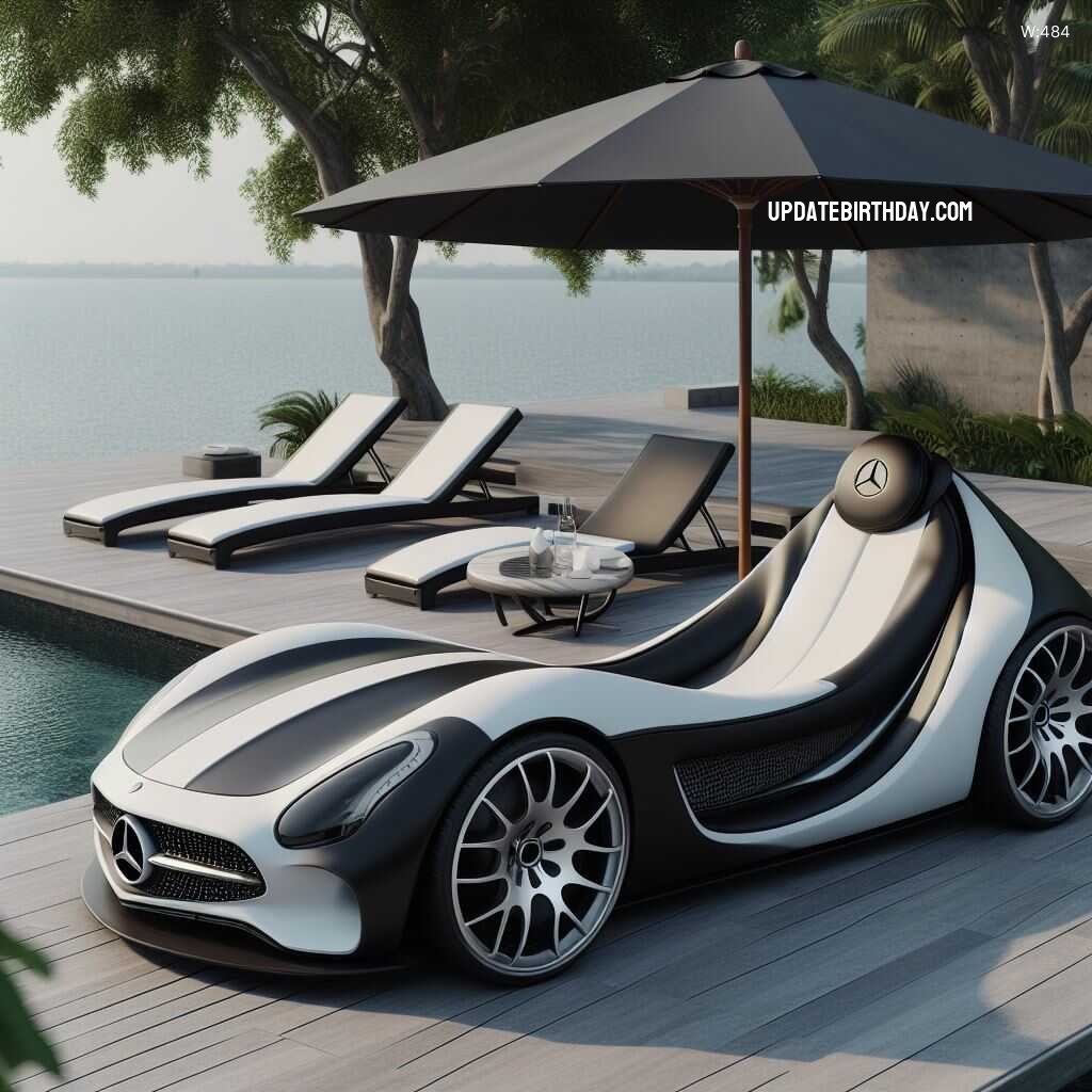 Information about the famous person Relax in Luxury with a Mercedes-Benz Car-Shaped Resort Chair: A Blend of Comfort and Style