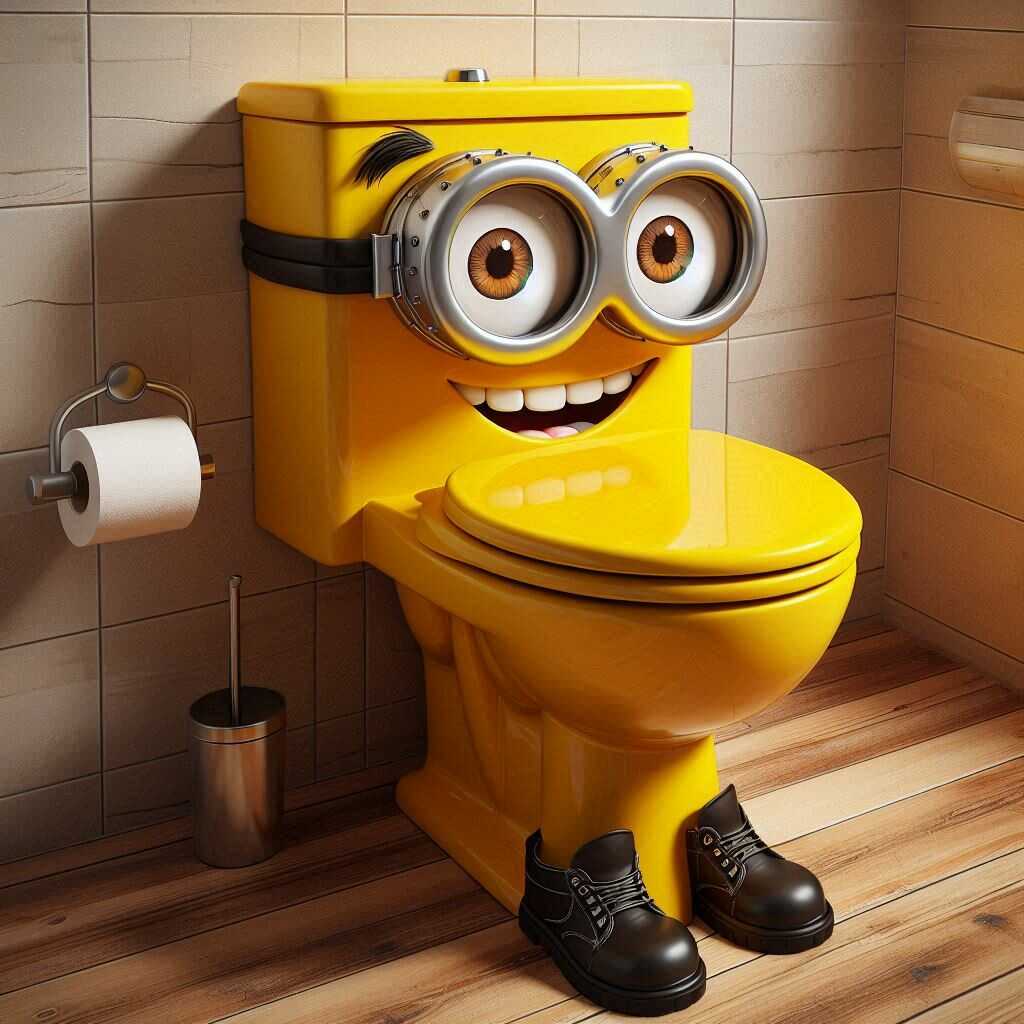 Information about the famous person Add a Playful Touch to Your Bathroom with a Minion Shaped Toilet: Fun Design Meets Functionality