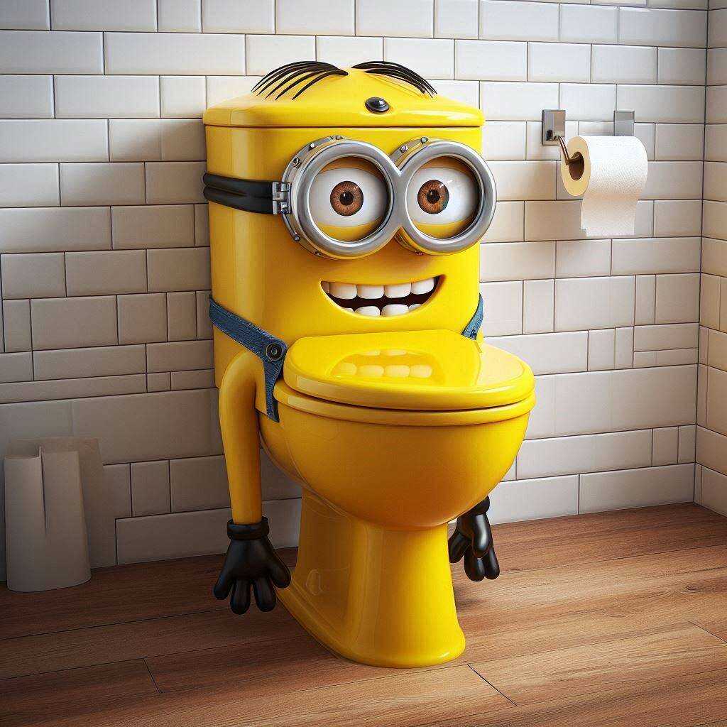 Information about the famous person Add a Playful Touch to Your Bathroom with a Minion Shaped Toilet: Fun Design Meets Functionality