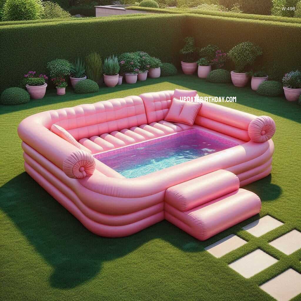 Information about the famous person Cool Off in Style with an Inflatable Sofa Swimming Pool: The Ultimate in Comfort and Fun for Hot Days