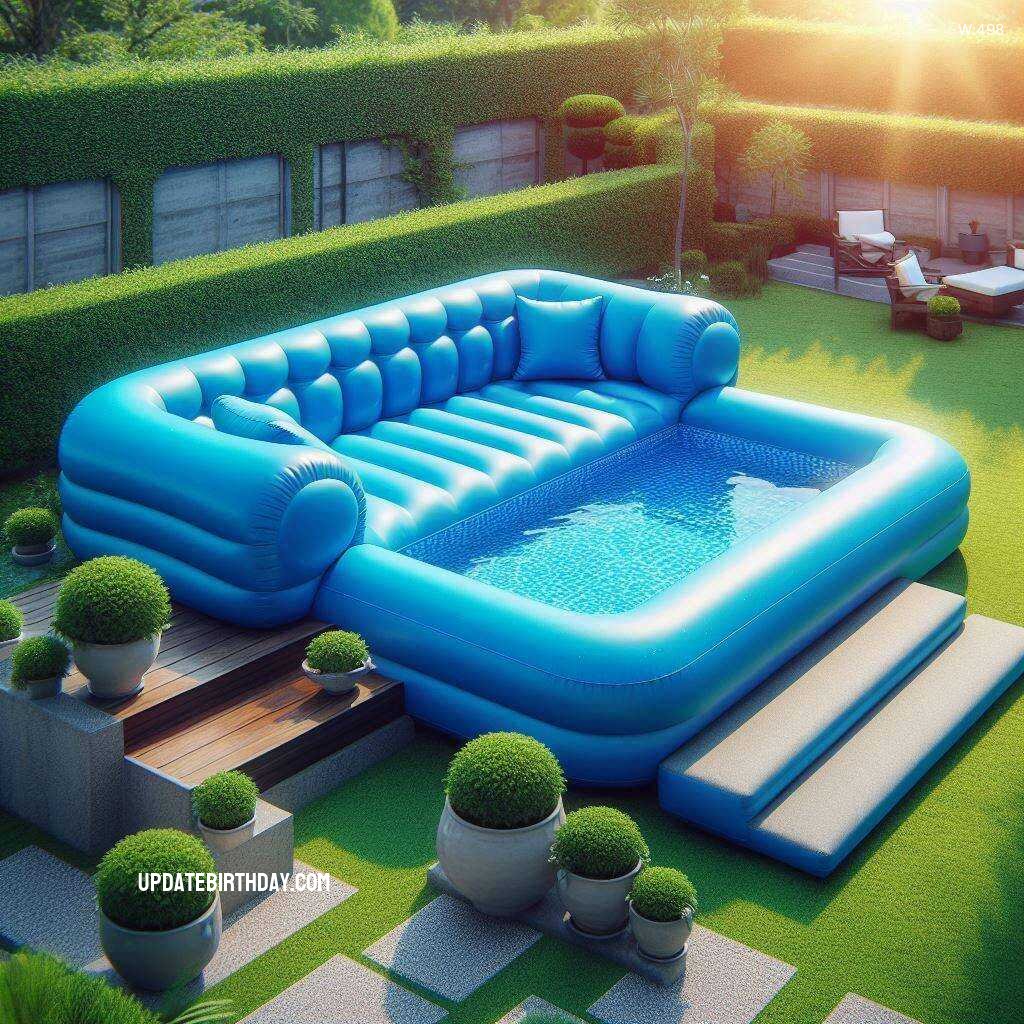 Information about the famous person Cool Off in Style with an Inflatable Sofa Swimming Pool: The Ultimate in Comfort and Fun for Hot Days