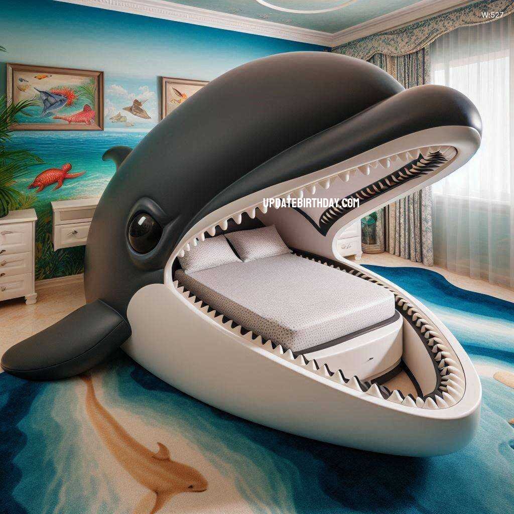 Information about the famous person Dive Into Comfort: Sea Creature Shaped Bed for an Ocean-Themed Bedroom