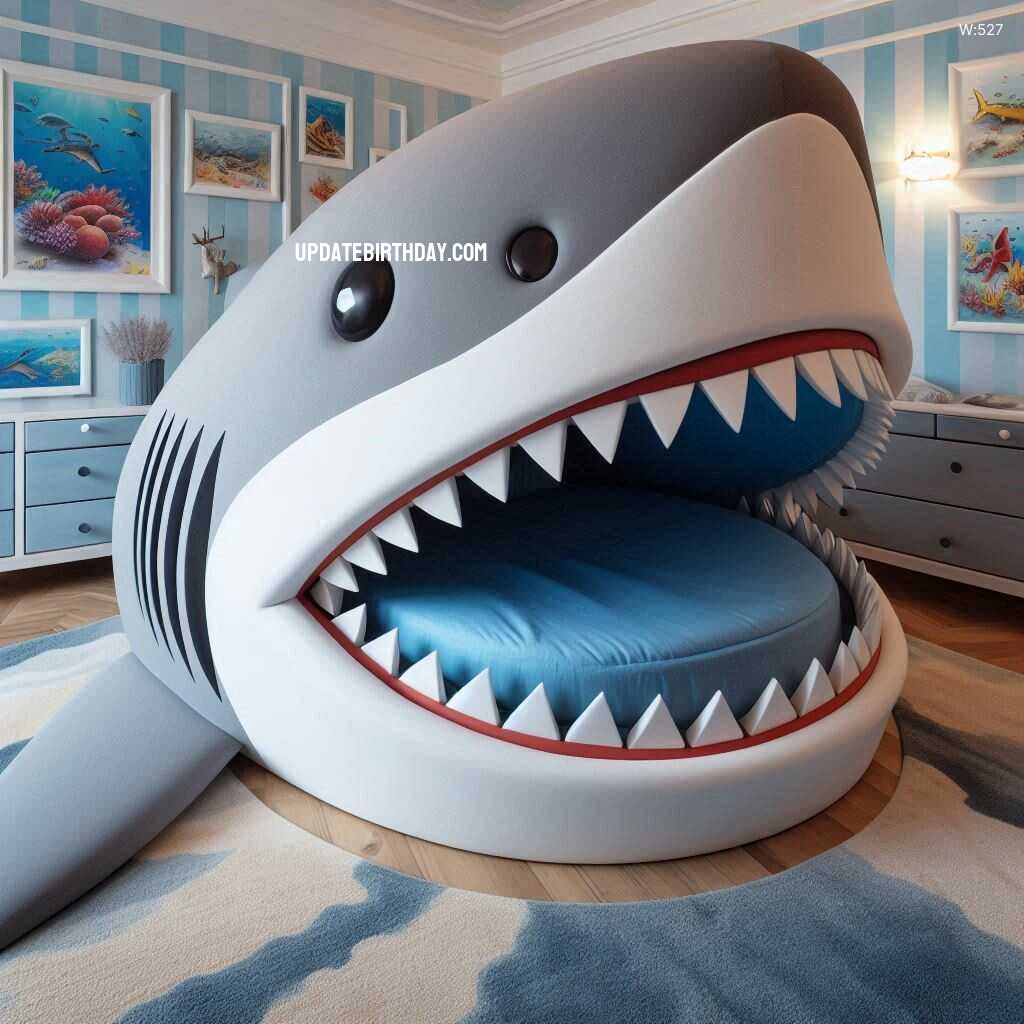 Information about the famous person Dive Into Comfort: Sea Creature Shaped Bed for an Ocean-Themed Bedroom