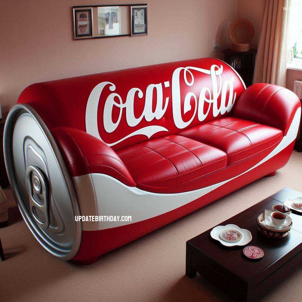 Information about the famous person Soda Can Shaped Sofa: A Refreshing Twist to Modern Living Room Décor