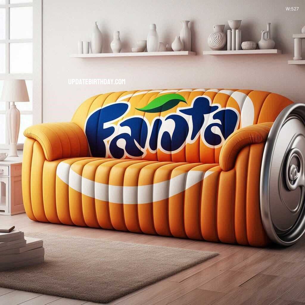 Information about the famous person Soda Can Shaped Sofa: A Refreshing Twist to Modern Living Room Décor