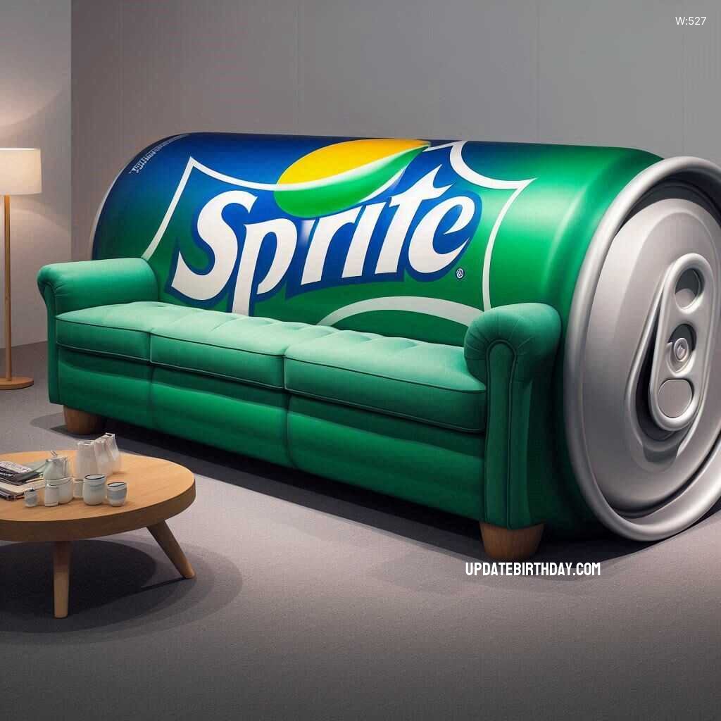 Information about the famous person Soda Can Shaped Sofa: A Refreshing Twist to Modern Living Room Décor