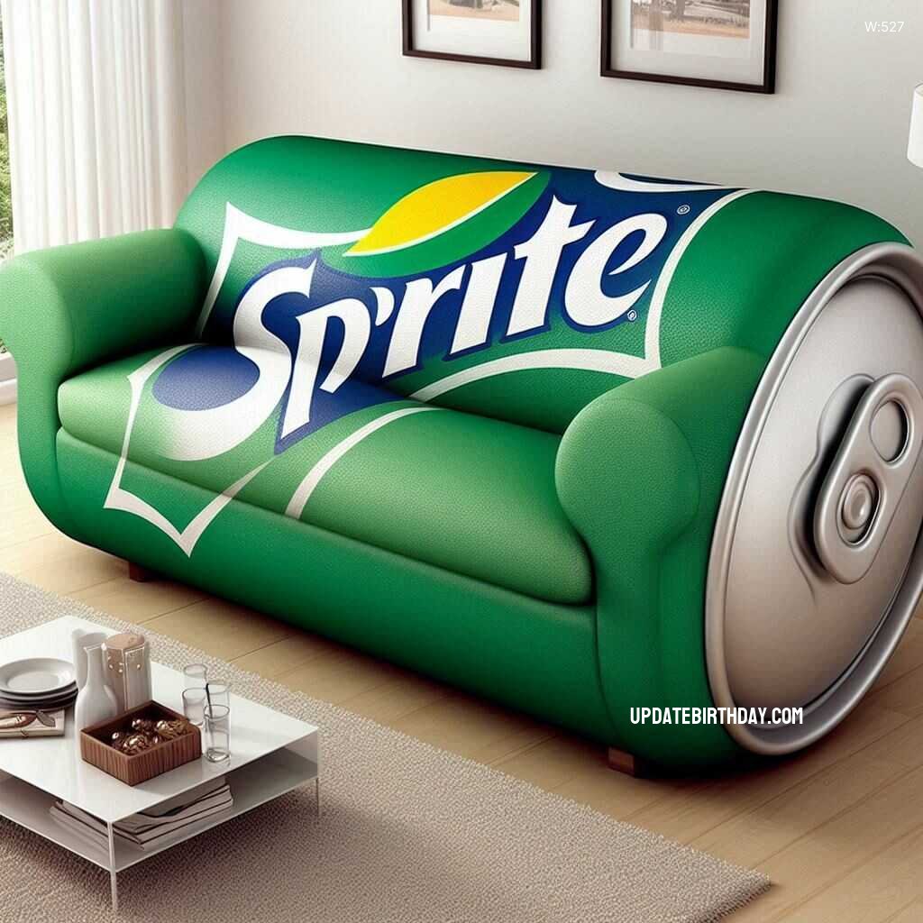 Information about the famous person Soda Can Shaped Sofa: A Refreshing Twist to Modern Living Room Décor